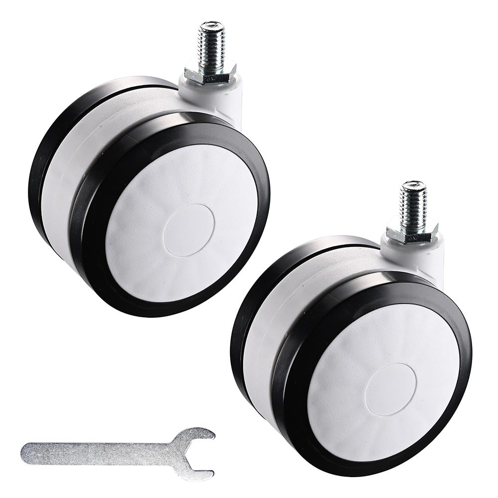 Yescom Mobile Computer Cart Swivel Caster Wheels 2Pcs