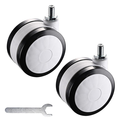 Yescom Mobile Computer Cart Swivel Caster Wheels 2Pcs