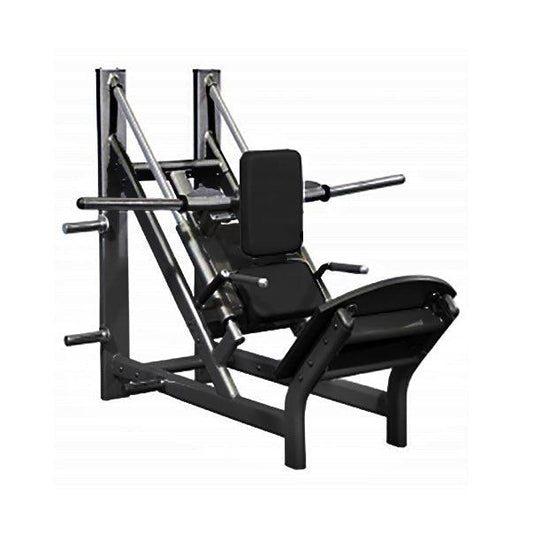 45 Degree Linear Calf Hack Machine - Muscle D Fitness - Integrated Storage
