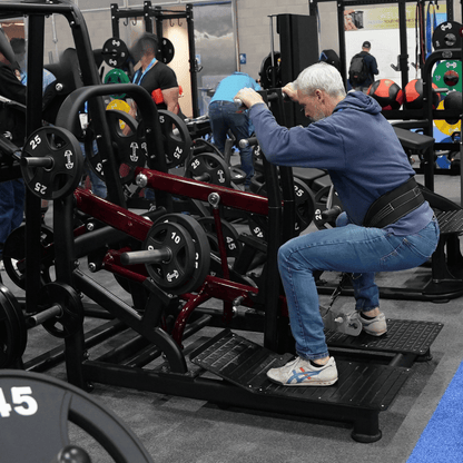 Pro Strength Belt Squat - Muscle D Fitness - Standing Belted Hip Thrust - Plate Loaded