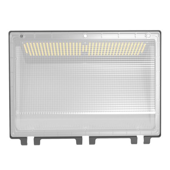 LED Wall Pack Light Built-in Photocell, 120W/100W/80W, 3000K-5000K, 15,600 Lumens, 120-277 VAC