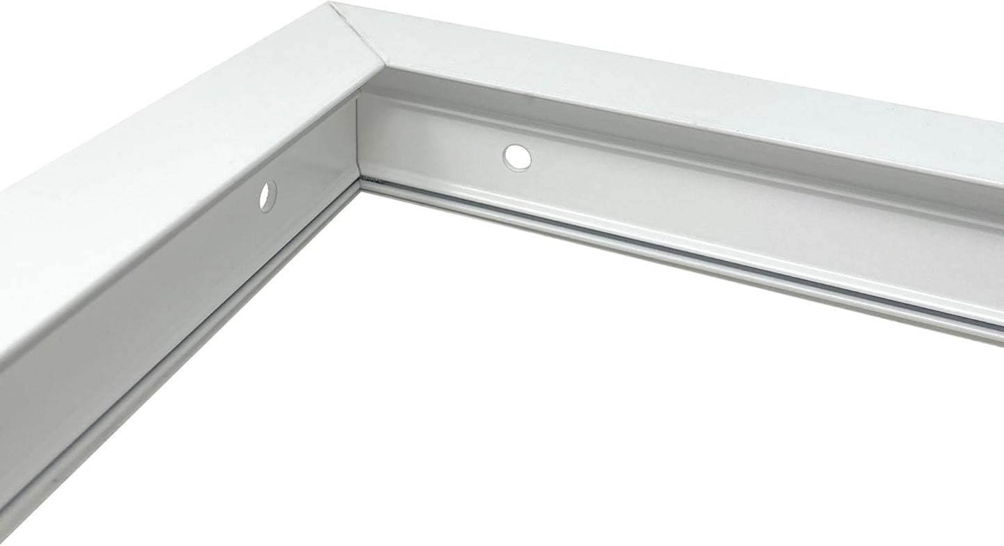 Surface Mount Kit for LED Flat Panel Light, 2x2 - Aluminium Ceiling Frame