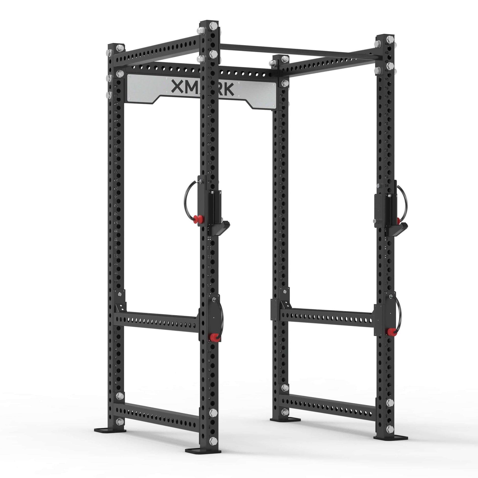 Viper Power Rack Package with flip down safeties and pull-up bar for versatile home gym workouts.