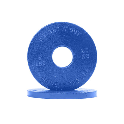 Cast Iron Machined Weight Plate Pairs