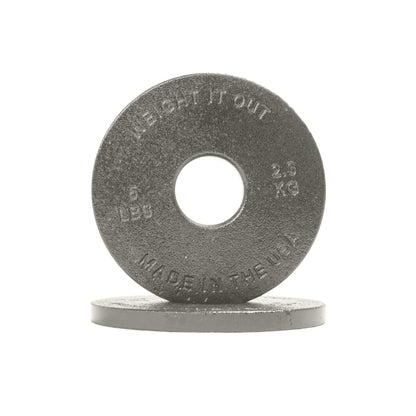 Cast Iron Machined Weight Plate Pairs
