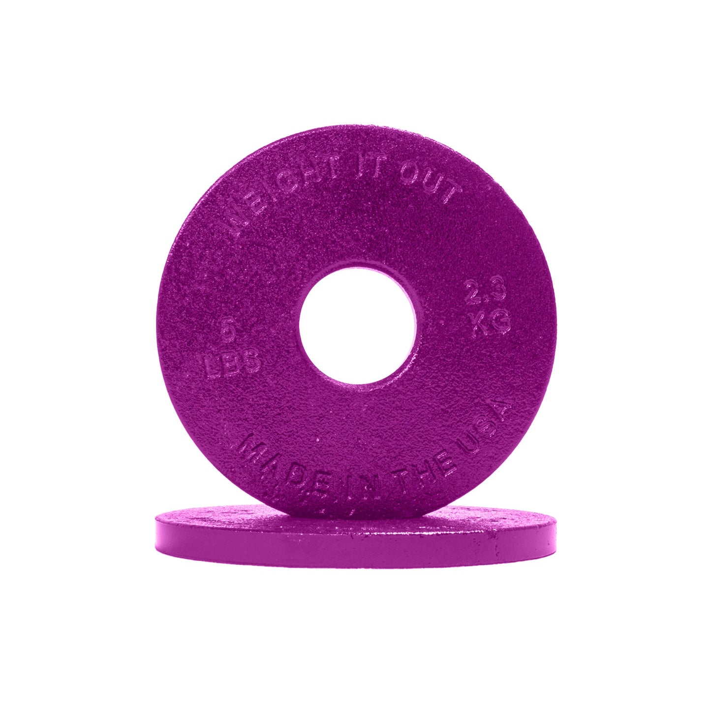 Standard 1" Center Hole Cast Iron Machined Weight Plate Pairs