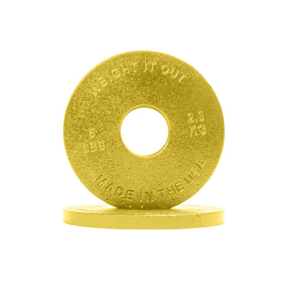 Cast Iron Machined Weight Plate Pairs