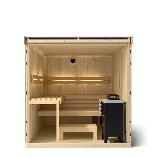 Kohler C1 Indoor Sauna Kit – Scandinavian Spruce