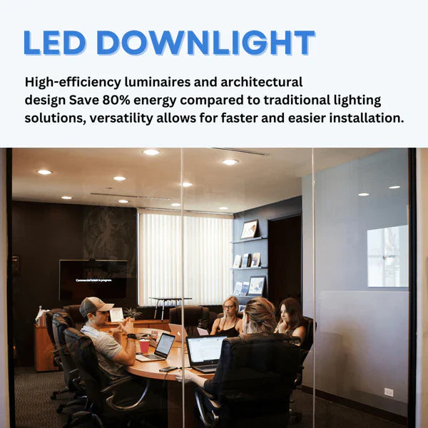 6 Inch Ceiling Light, Surface Mount, 16W, 3000K, 1,050 Lumens, 120 VAC