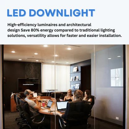 6 Inch Ceiling Light, Surface Mount, 16W, 3000K, 1,050 Lumens, 120 VAC