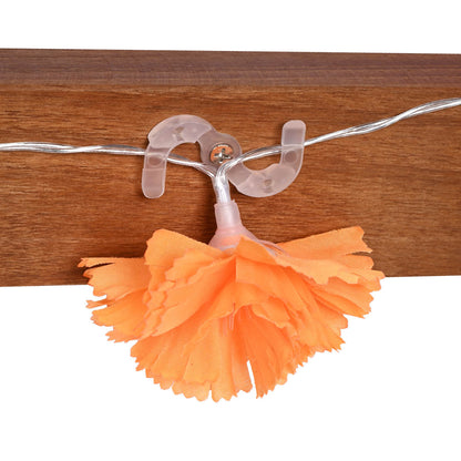 Yescom 2-Pack Marigold String Lights with S-Hooks, USB plug-in