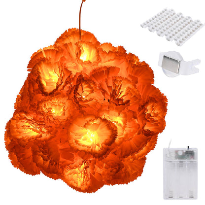 Yescom 2-Pack Marigold String Lights with Magnetic Clips, USB plug-in