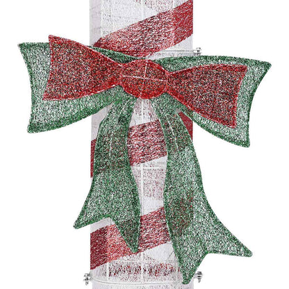 Yescom 8ft LED Large Candy Canes Lawn Outdoor Decorations