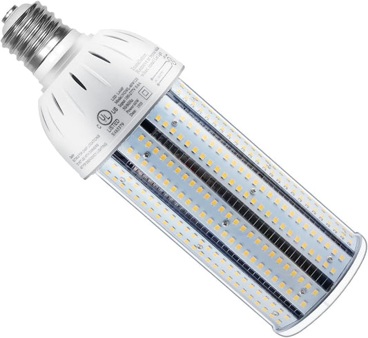 LED Corn Bulb, 60W, 8,100 lumens, 5000K Daylight, E39 Mogul Base, 277-480 VAC