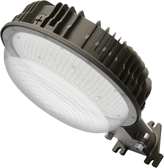 80W LED Barn Light with Photocell, 9600 Lumens, 5000K, 100-277 VAC