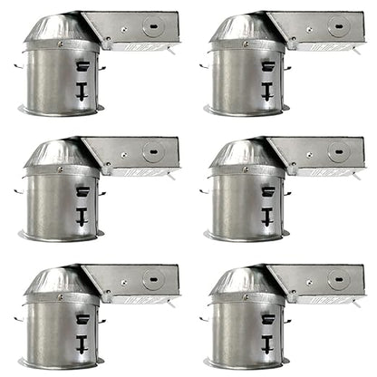4",6"  LED Recessed Light Housing – 120V, Remodel Downlight Housing