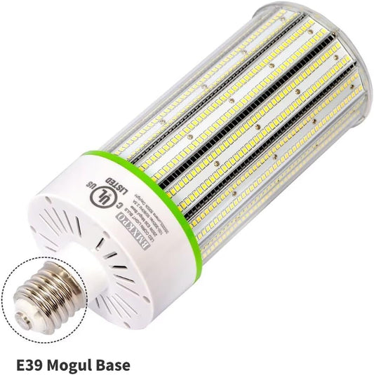 LED Corn Bulb, 250W, 37,500 lumens, 5000K, E39 mogul base, 100-277 VAC