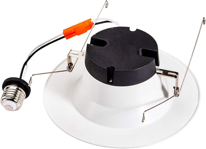 LED Commercial DownLight, 6 Inch, Selectable 27W/19W/13W and CCT 2700K-5000K, 3,000 Lumens, 120-347 VAC