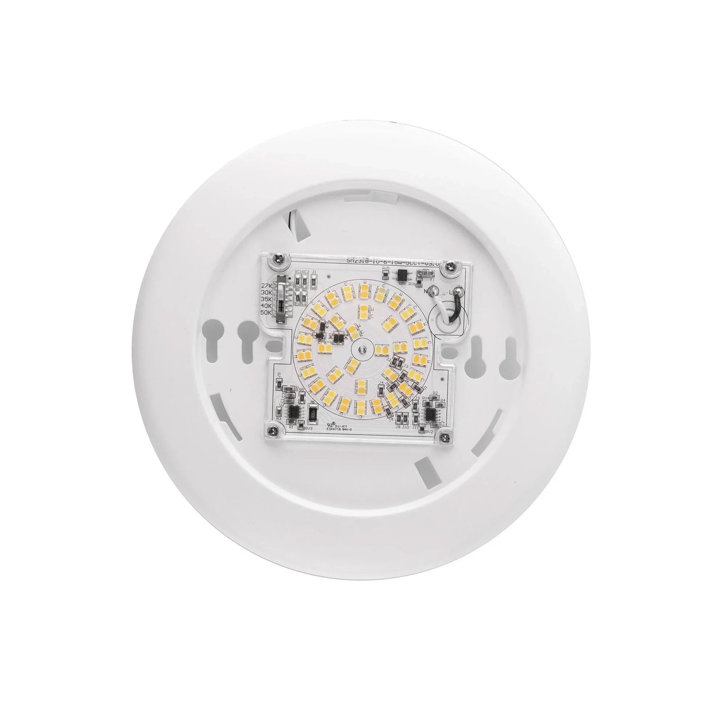 6 Inch Ceiling Light with Motion Sensor, Surface Mount, 14W, 3000K, 950 Lumens, 120 VAC