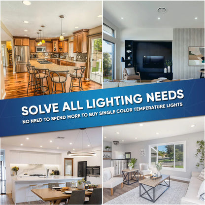 6 Inch Ceiling Light with Motion Sensor, Surface Mount, 14W, 3000K, 950 Lumens, 120 VAC