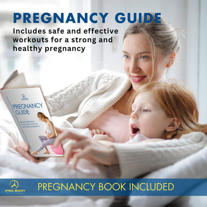 Pregnancy Ball for Maternity, Labor and Birth.  Includes Pregnancy Guide.  (Mist)
