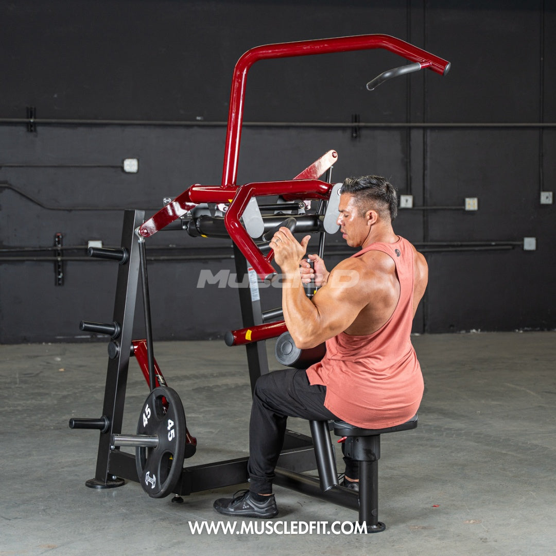 Power Leverage V2 Rotary Lat Pulldown – Iso-Lateral Commercial Gym Machine