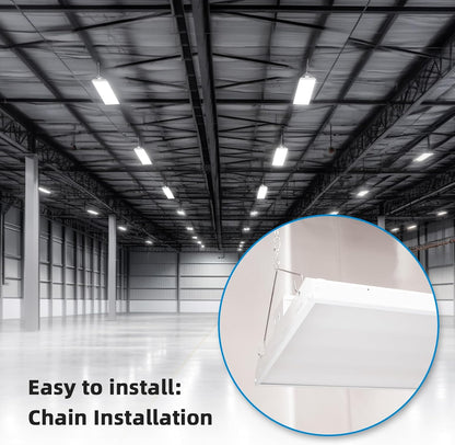 LED Linear High Bay Light, 2ft, 155W, CCT 5000K, 20,925 Lumens, 120-277 VAC