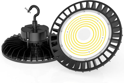 LED UFO High Bay Light, 200W, 30,000 Lumens, 5000K, 100-277 VAC