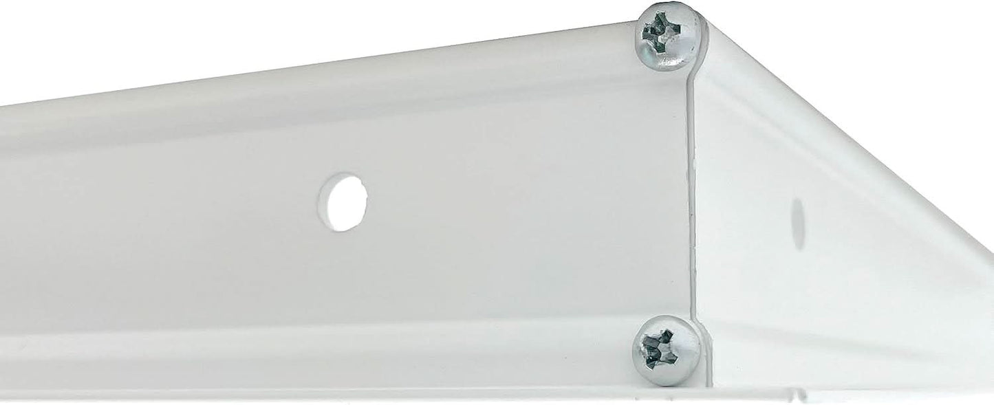 Aluminum Surface Mount Kit for LED Flat Panels, 1x4, Edge-Lit & Back-Lit