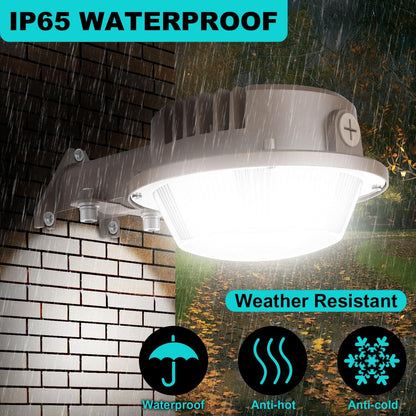 50W LED Barn Light with Photocell, 5000K, 7000 Lumens, 100-‎277 VAC