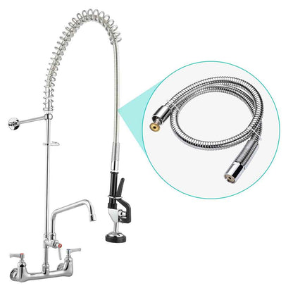 Aquaterior 41" Flex Pre-Rinse Faucet Hose 7/8"-20 UNEF Male