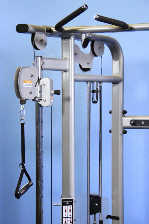 Megatron Dual Adjustable Pulley (88" & 95" height) - Muscle D Fitness - Functional Pull-Up Bar - Adjustable Height