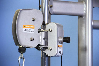 Megatron Dual Adjustable Pulley (88" & 95" height) - Muscle D Fitness - Functional Pull-Up Bar - Adjustable Height