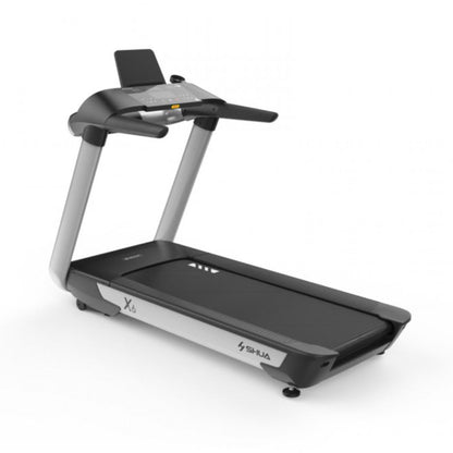 X6 Light Commercial Treadmill - Muscle D Fitness - LED Console - Cup Holder