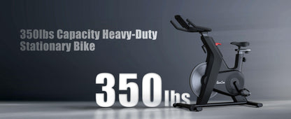 Home Upright Bike - Muscle D Fitness - Exercise Bike - Adjustable Seat and Handle Bars