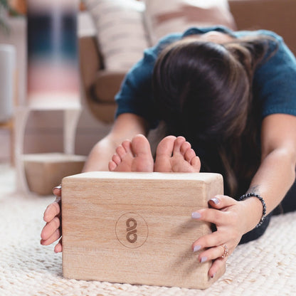 Yoga Block | Balsa Wood + Beeswax