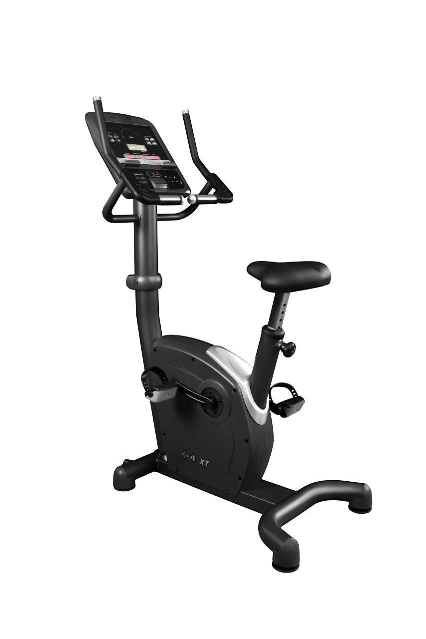 Commercial Upright Bike - LED Screen - Muscle D Fitness -  Adjustable Seat - Standalone