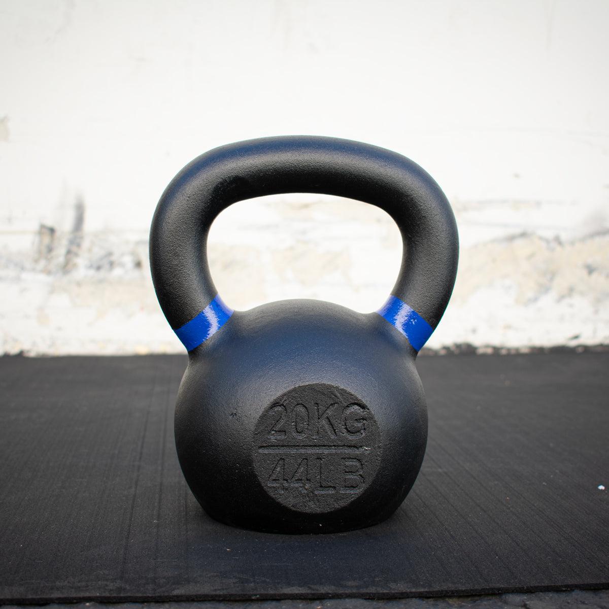 Muscle D Cast Kettlebells - Muscle D Fitness - Quality Handle Design - Heavy Duty Coating