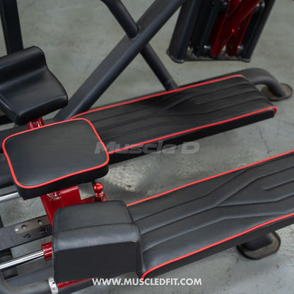 Classic V2 Selectorized Glute Kick Machine | Commercial Gym Equipment | Muscle D