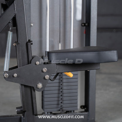 Classic V2 Selectorized Biceps Curl | Muscle D Fitness | 150lb Stack