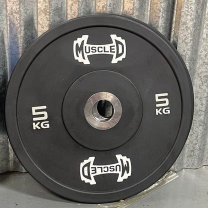 Color Urethane Bumper Plates - Smooth Hub - Made for Heavy Use