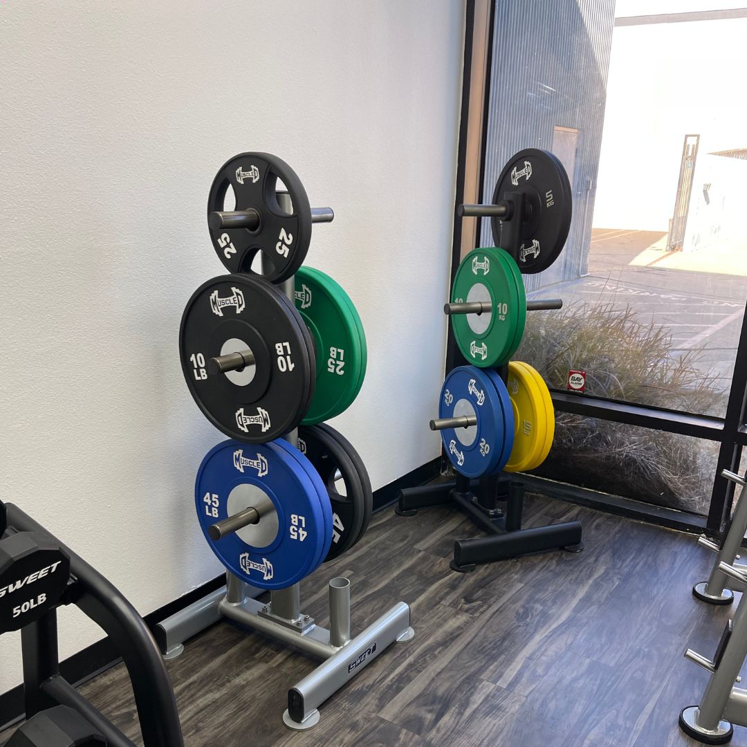 Color Urethane Bumper Plates - Smooth Hub - Made for Heavy Use