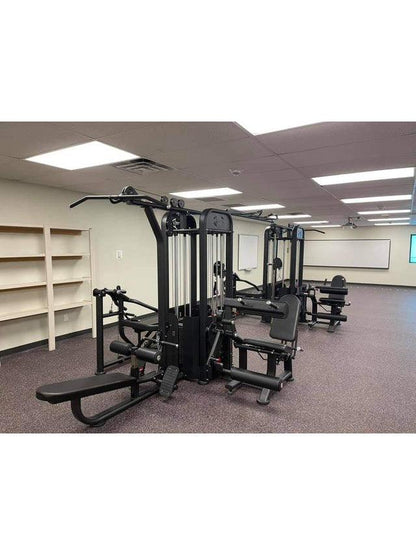 8 Stack Megatron Compact Multi-Gym - Muscle D Fitness - Comprehensive Commercial Grade Space Saving Gym Equipment
