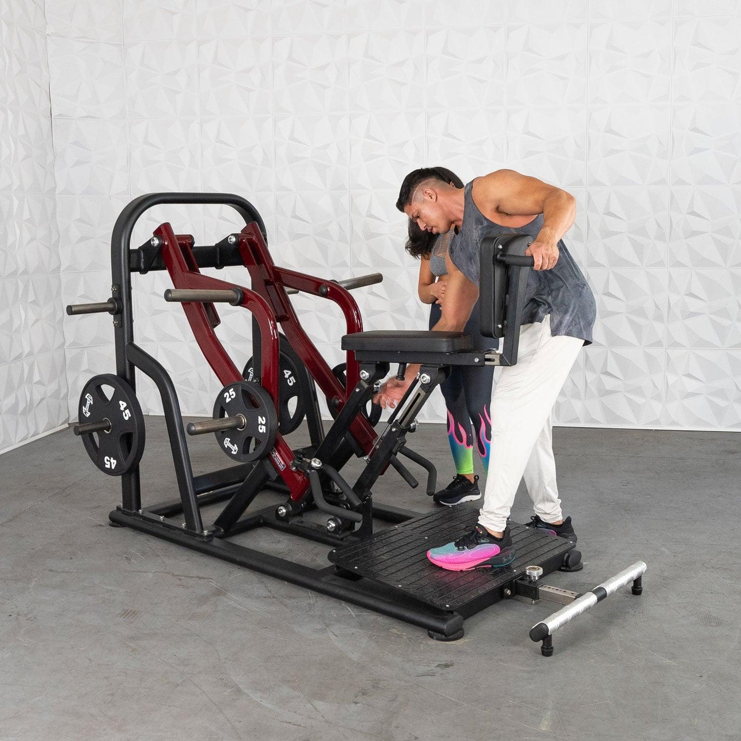 Pro Strength Dynamic Row - Chest Supported - Muscle D Fitness - Premium Adjustable Plate Loaded