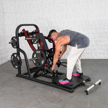 Pro Strength Dynamic Row - Chest Supported - Muscle D Fitness - Premium Adjustable Plate Loaded