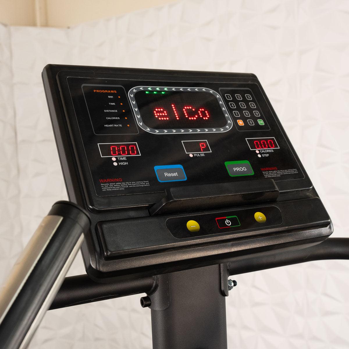 Light Commercial Stair Climber - Muscle D Fitness - Stepmill - LED Display - Heart Rate Monitor - Heavy Duty Chain Drive