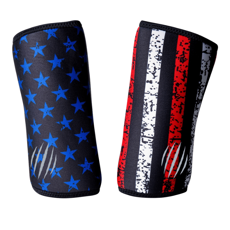 gasp, wrist wraps, knee wraps.