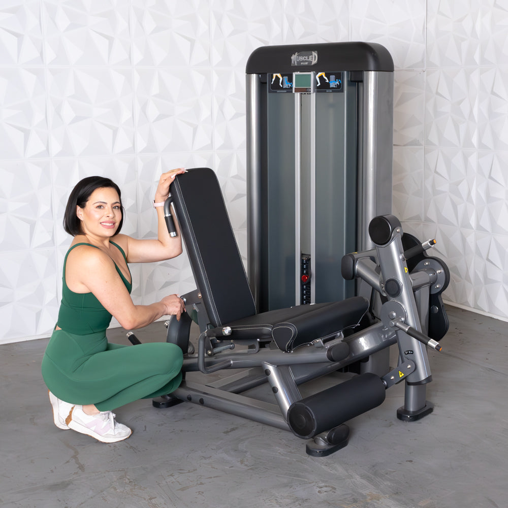 Elite Plus Leg Extension / Prone Leg Curl Combo | Muscle D Fitness