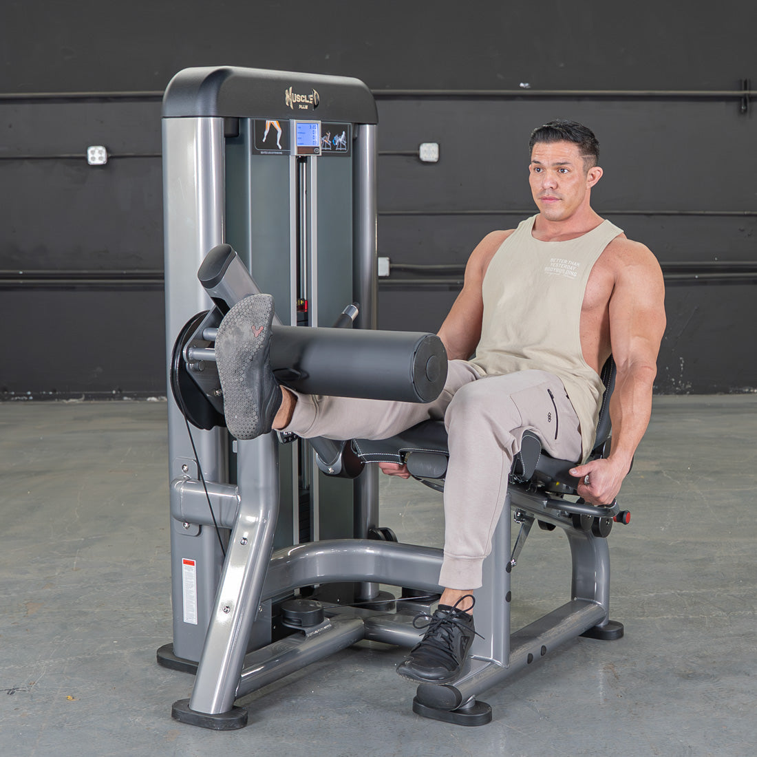 Elite Plus Leg Extension Machine | Muscle D Fitness