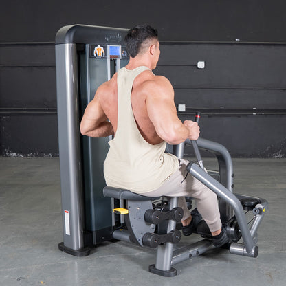 Elite Plus Seated Row - Iso-Lateral Machine | Muscle D Fitness